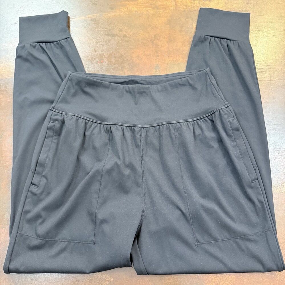 Santini Women's High Waisted Jogger Yoga Pants Size Small athleisure gym workout
